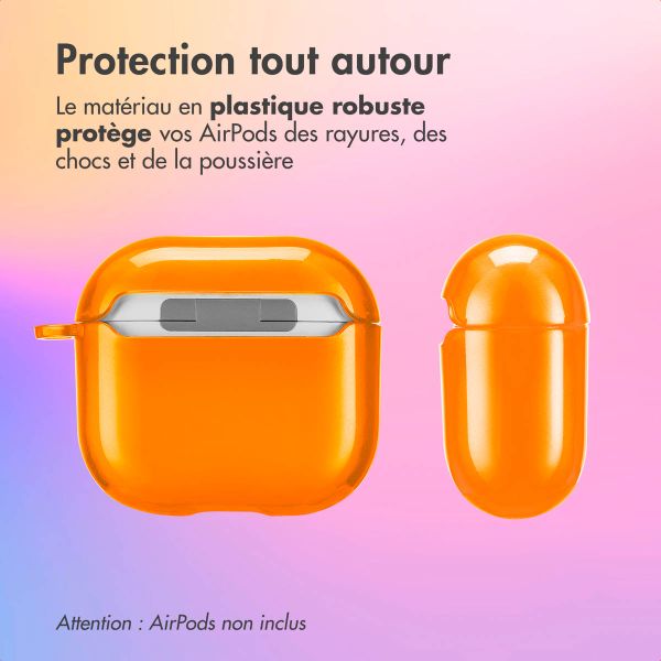 imoshion Coque Néon Apple AirPods 4 - Orange