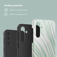 Selencia Coque arrière Vivid Tough Samsung Galaxy A55 - Marble Grayed Jade