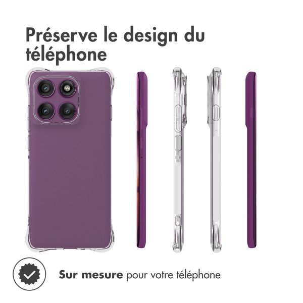 imoshion Shockproof Case Motorola Edge 60 Pro - Transparent