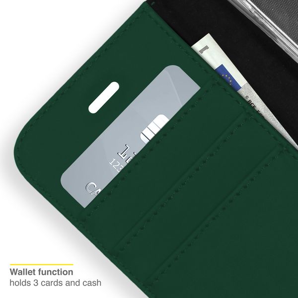 Accezz Étui de télephone Wallet Apple iPhone 12 (Pro) - Vert