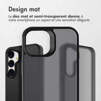Accezz Coque Givrée Robuste Samsung Galaxy A35 - Noir