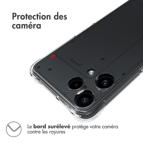 imoshion Shockproof Case Nothing Phone (3a) Lite - Transparent