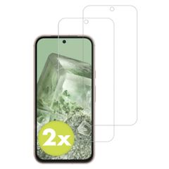 Accezz Protection d'écran en verre trempé 2-pack Google Pixel 8a