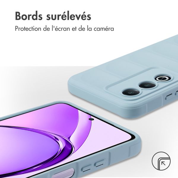 imoshion Coque arrière EasyGrip Oppo A80 5G - Bleu clair