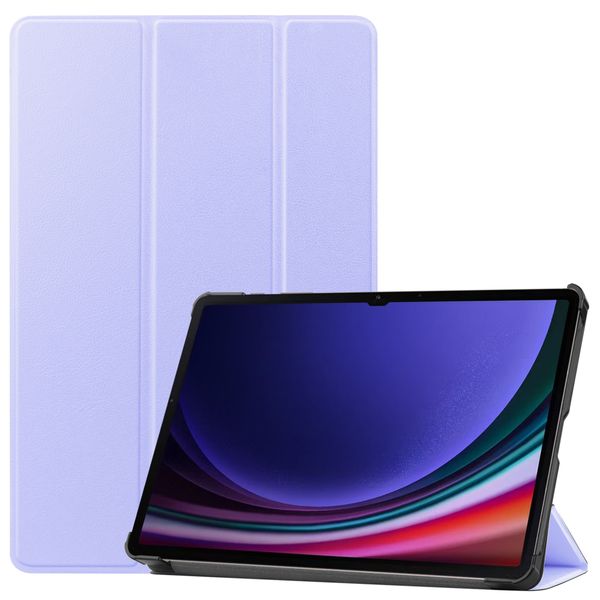 imoshion Coque tablette Trifold Samsung Galaxy Tab S9 11.0 pouces - Lilas