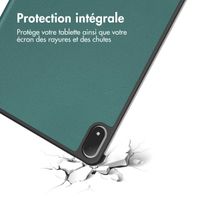 imoshion Coque tablette Trifold OnePlus Pad 2 Pro / Pad 3 - Vert foncé