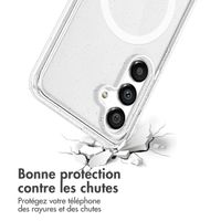 imoshion Coque Pailletée avec MagSafe Samsung Galaxy S25 Plus - Transparent