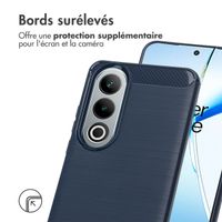 imoshion Coque Brushed OnePlus Nord CE 4 - Bleu foncé