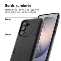 imoshion Coque arrière avec porte-cartes Samsung Galaxy S26 - Noir
