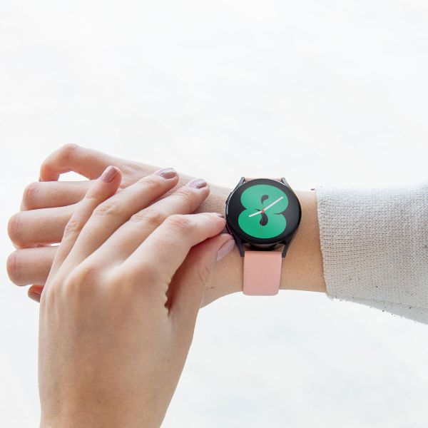 imoshion Bracelet sport en silicone  - Connexion universelle 20 mm - Rose