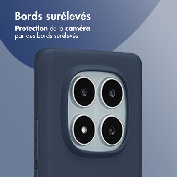 imoshion Coque Couleur Xiaomi Poco X7 - Bleu foncé