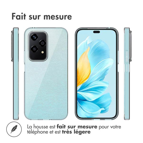 Accezz Coque Clear Honor 200 Lite - Transparent