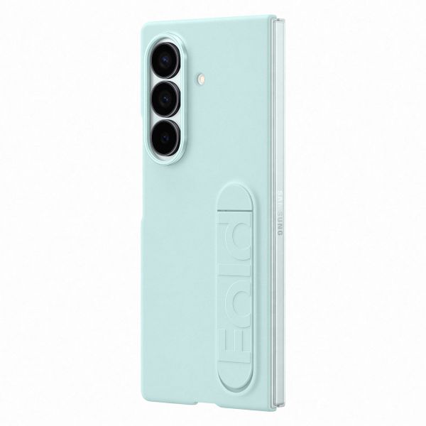Samsung Coque en silicone avec support Samsung Galaxy Z Fold 7 - Mint