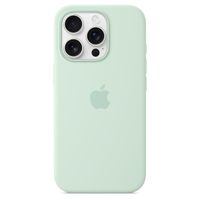 Apple Coque en silicone MagSafe Apple iPhone 16 Pro - Aquamarine