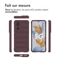 imoshion Coque arrière EasyGrip Honor 90 - Aubergine