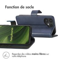 imoshion Étui de télephone portefeuille Fairphone 6 - Bleu foncé