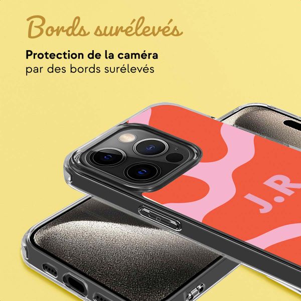 Concevez votre MagSafe Clear Case Apple iPhone 15 Pro Max - Transparent