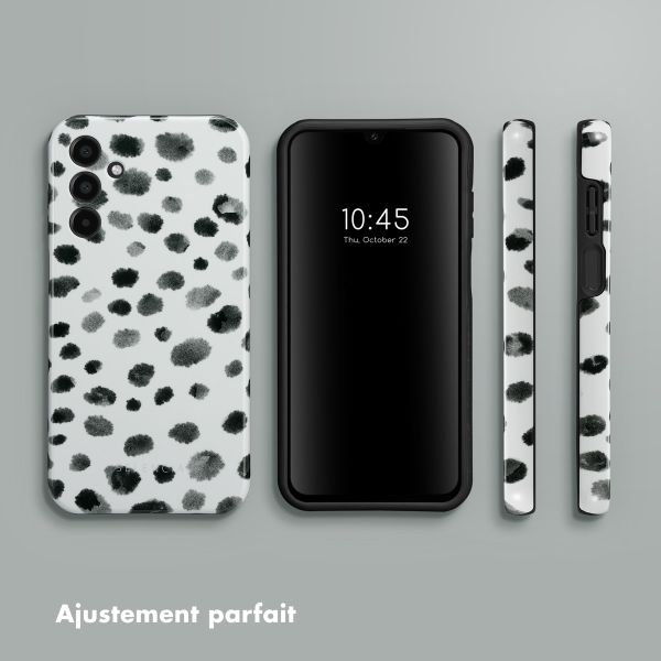 Selencia Coque arrière Vivid Samsung Galaxy A15 (5G/4G) - Trendy Leopard