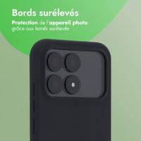 imoshion Coque Couleur Xiaomi Poco F8 Pro - Noir