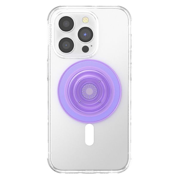 PopSockets PopGrip MagSafe Round - Translucent Lavender