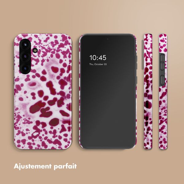 Selencia Coque arrière Vivid Samsung Galaxy S25 FE - Cosmic Orchid