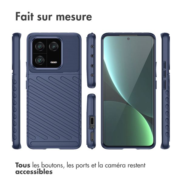 imoshion Coque arrière Thunder Xiaomi 13 Pro - Bleu foncé