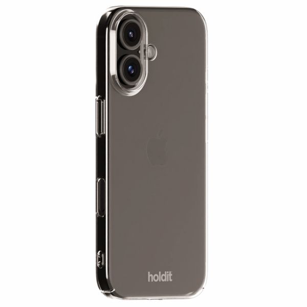 Holdit Coque Slim Apple iPhone 16 - Transparent