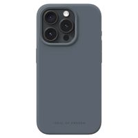 iDeal of Sweden Coque Silicone iPhone 15 Pro - Midnight Blue