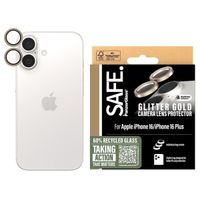 SAFE by PanzerGlass Protection Caméra iPhone 16 / 16 Plus - Glitter Gold