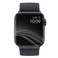 Uniq Bracelet tressé Aspen Apple Watch Series 1 t/m 9 / SE (38/40/41 mm) | Series 10 / 11 (42 mm) - Granite Grey