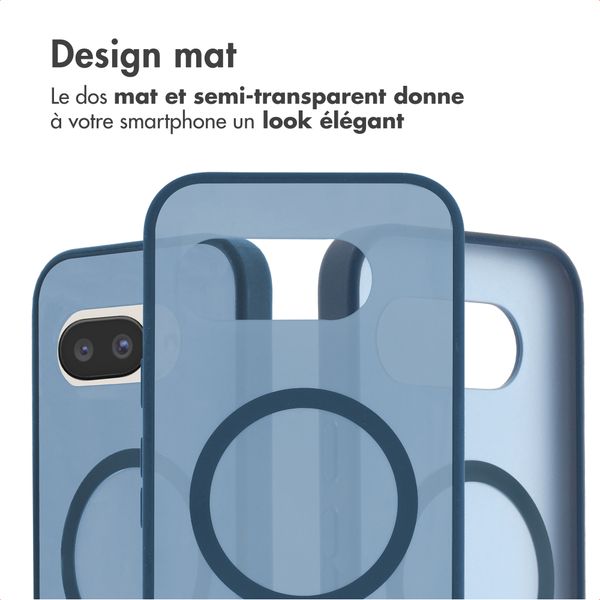 imoshion Coque Color Guard avec MagSafe Google Pixel 9A - Bleu foncé