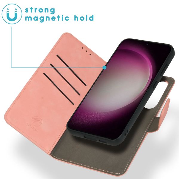 imoshion Etui de télephone luxe 2-en-1 amovible Samsung Galaxy S23 FE - Rose