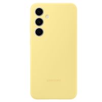 Samsung Original Coque en silicone Samsung Galaxy S24 FE - Jaune
