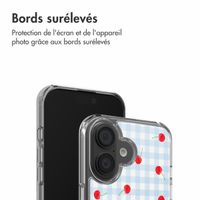 imoshion Coque Design Apple iPhone 16 - Cherry Check