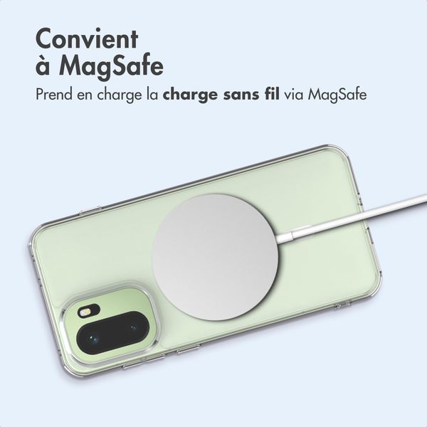 imoshion Coque arrière de protection avec MagSafe OnePlus 15R - Transparent