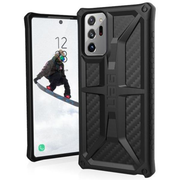 UAG Coque Monarch Samsung Galaxy S20 Ultra - Carbon Fiber