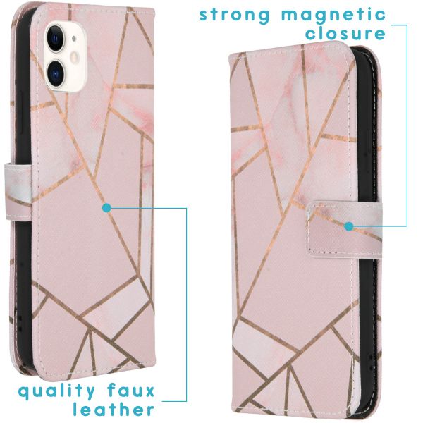 imoshion Coque silicone design iPhone 11 - Pink Graphic