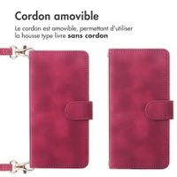 imoshion Etui de télephone portefeuille avec cordon Xiaomi Redmi Note 15 (4G) - Rouge
