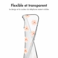 imoshion Coque Design iPhone 13 - Floral Peach