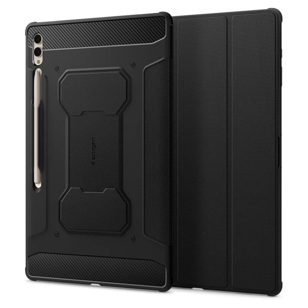 Spigen Coque tablette Rugged Armor Pro Samsung Galaxy Tab S9 Ultra - Noir