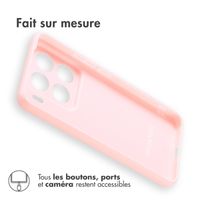 imoshion Coque Couleur Xiaomi 15 Pro - Bubblegum Pink