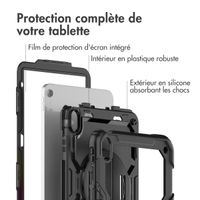 Accezz Coque arrière Defender XT Apple iPad 11 (2025) 11 pouces A16 / iPad 10 (2022) 10.9 pouces - Noir