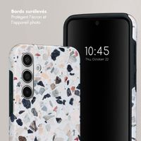 Selencia Coque arrière Vivid Tough Samsung Galaxy A55 - Chic Terazzo