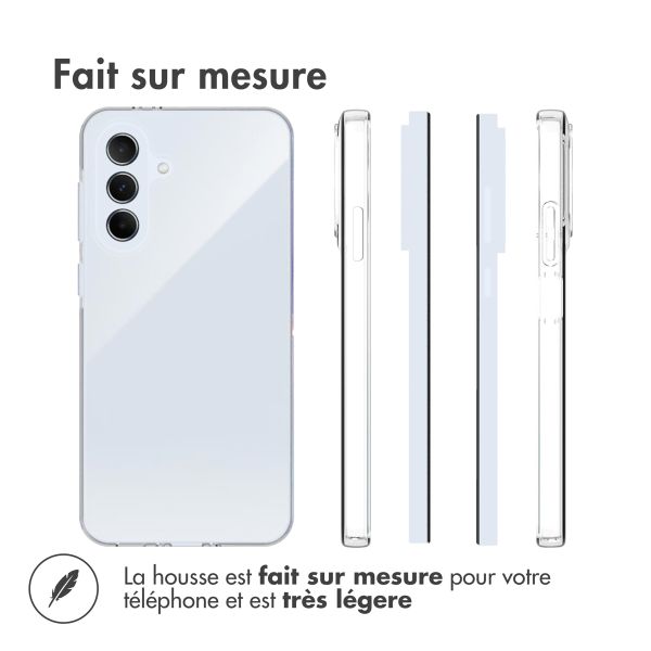 Accezz Coque Clear Samsung Galaxy A56 - Transparent