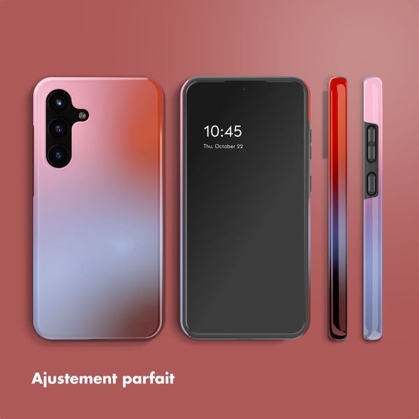 Selencia Coque arrière Vivid Samsung Galaxy S25 FE - Gradient Soft Blush