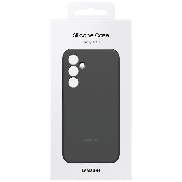 Samsung Original Coque en silicone Samsung Galaxy S23 FE - Graphite