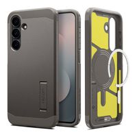 Spigen Coque Tough Armor MagSafe Samsung Galaxy S25 FE - Gunmetal