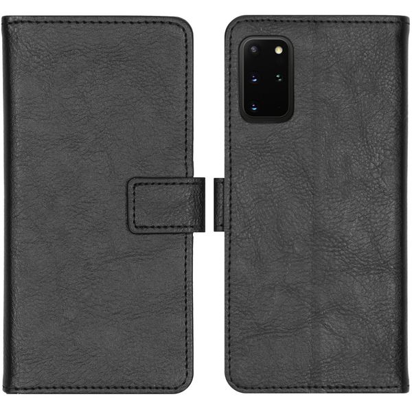 imoshion Étui de téléphone portefeuille Luxe Galaxy S20 Plus - Noir