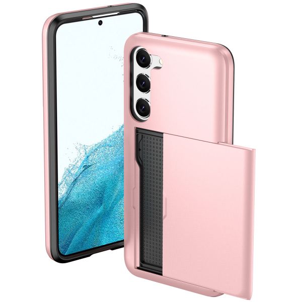 imoshion Coque arrière avec porte-cartes Samsung Galaxy S23 - Rose Dorée