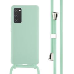 imoshion Coque en silicone avec cordon Samsung Galaxy S20 FE - Vert menthe